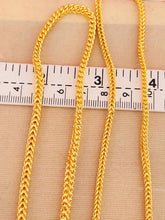 Italian design Franco Style Chain, 23k Gold