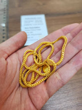 Italian design Franco Style Chain, 23k Gold