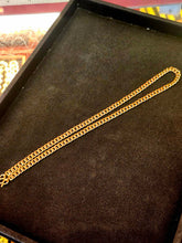 Miami Cuban Gold Chain Necklace 24 K gold