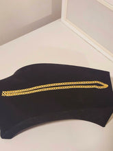 Miami Cuban Gold Chain Necklace 24 K gold