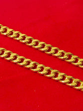 Miami Cuban Gold Chain Necklace 24 K gold