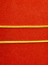 Italian design Franco Style Chain, 23k Gold