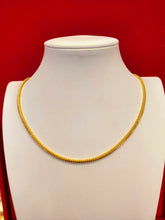 Italian design Franco Style Chain, 23k Gold
