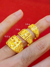 Imperial 23K Solid Gold Dragon Ring – A Symbol of Prosperity and Power