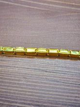 The Sovereign Bar Link Bracelet: 23 Karat Solid Gold