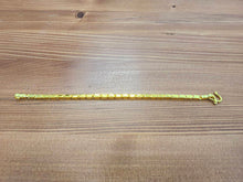 The Sovereign Bar Link Bracelet: 23 Karat Solid Gold