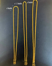 23K Yellow Gold Rope Chain – 30.5g Heavyweight – 20 Inch | British Jewelry