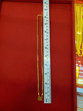 Signature 23K Gold Box Link Necklace
