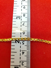 Signature 23K Gold Box Link Necklace