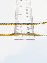 Signature 23K Gold Box Link Necklace