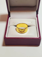 The Classic Flat Band 23 Karat Solid Gold Ring