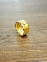 The Classic Flat Band 23 Karat Solid Gold Ring