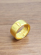 The Classic Flat Band 23 Karat Solid Gold Ring