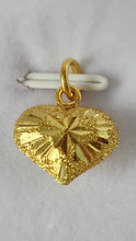 23K Gold Heart Pendant (1.9g) - Pure British Luxury