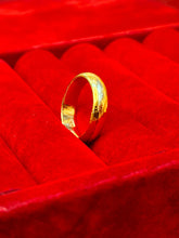 23K Gold Round Wedding Ring – British Jewelry