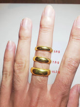 23K Gold Round Wedding Ring – British Jewelry