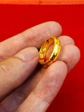 23K Gold Round Wedding Ring – British Jewelry