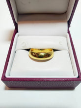 23K Gold Round Wedding Ring – British Jewelry