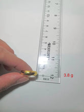 23K Gold Round Wedding Ring – British Jewelry