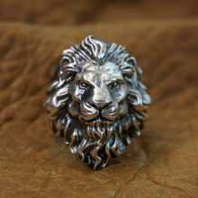 Chunky Sterling Silver King Lion's Mane Ring