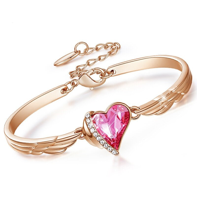 Buy dc jewels Heart Delicate Design Adjustable Bracelet for Women at  Amazon.in