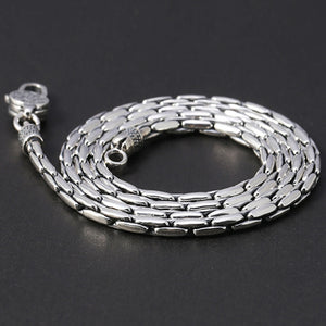 Pure Sterling Silver Box Necklace Chain
